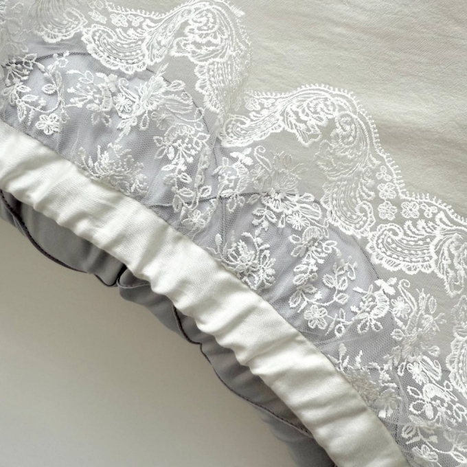 Protecție somn – Baby Nest Classic gri